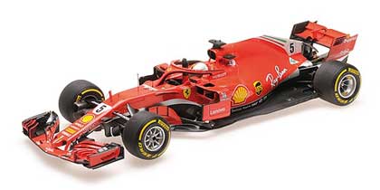 Formule1-1/18-BBR-Ferrari SF71H Vettel Aust