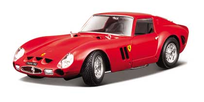 Voitures Civiles-1/18-BBurago-Ferrari 250 GTO rouge