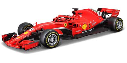 Formule1-1/18-BBurago-Ferrari F1 Raikkonen 2018