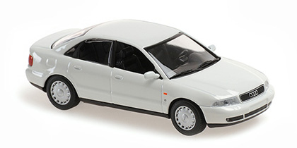 Voitures Civiles-1/43-Maxichamps-Audi a4 blanc 1995 