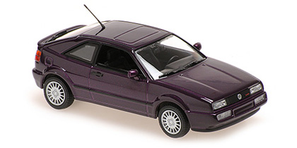 Voitures Civiles-1/43-Maxichamps-Vw corrado g60 purple met.1990