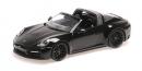 Voitures Civiles-1/18-Minichamps-P.911 targa 4 gts noir 2021 
